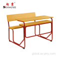School Furniture Cheap Dual School Double Benches Supplier